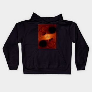 Orange Bridges Kids Hoodie